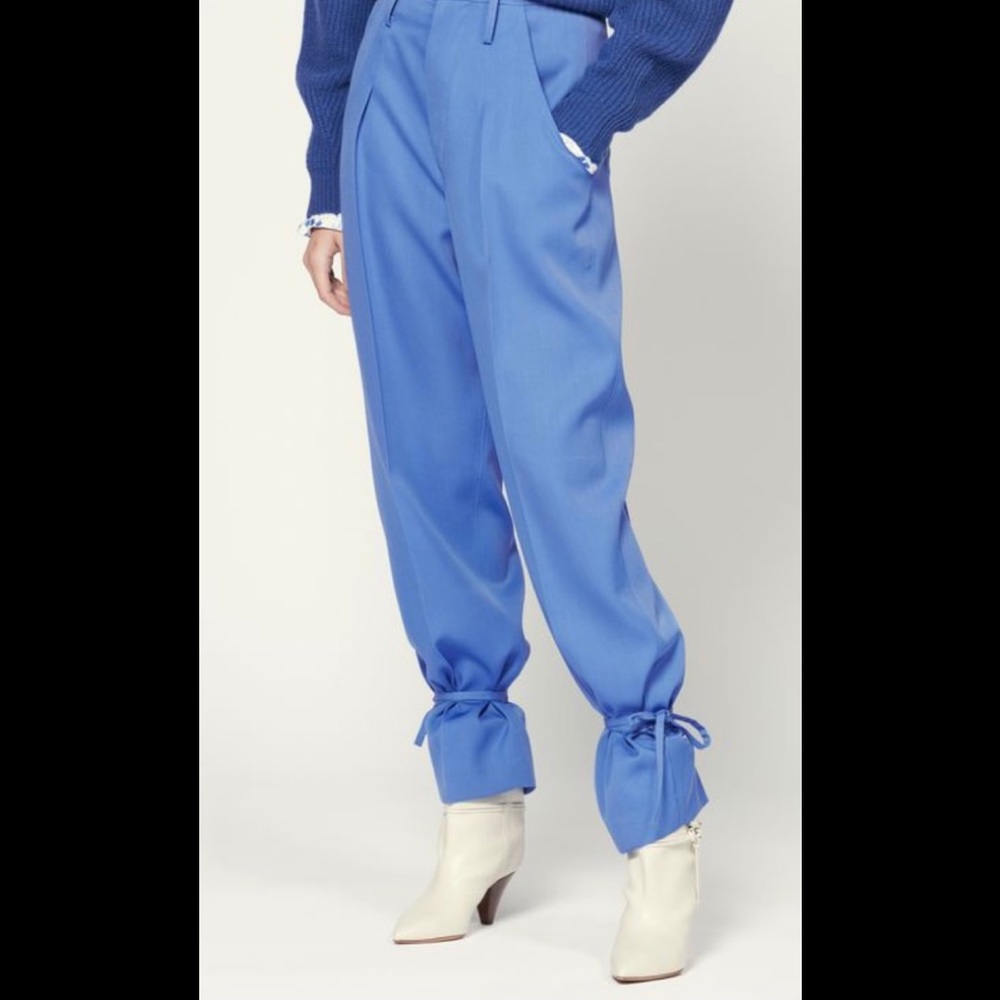 Isabel Marant Blue Racomi Trousers